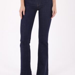 High Waist And Wide Leg Skinny Jean - Navy - Brand: XLove - Women & Kids, Baby Clothes Wholesale - TheBS Women