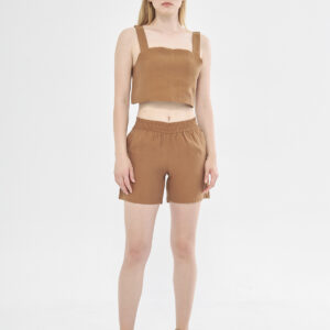 Nao Linen Set Square Neck Blouse In - Brand: Evable - Women & Kids, Baby Clothes Wholesale - TheBS Women