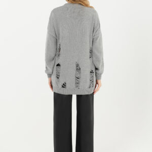 Women's Ripped Knitwear Tunic - Brand: SOUL - Women & Kids, Baby Clothes Wholesale - TheBS Women