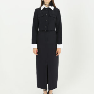 Front Slit Fabric Skirt - Brand: SOUL - Women & Kids, Baby Clothes Wholesale - TheBS Women