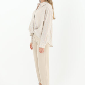 Loose Denim Trousers - Mink - Brand: SOUL - Women & Kids, Baby Clothes Wholesale - TheBS Women