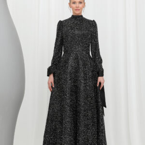 Women's Sparkly Sequin Detailed Elegant Evening Dress - Brand: Puane - Women & Kids, Baby Clothes Wholesale - TheBS Women