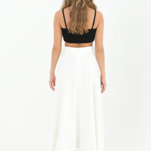 Women's Zipper Flared Skirt - Brand: Puane - Women & Kids, Baby Clothes Wholesale - TheBS Women