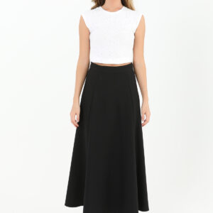 Women's Zipper Flared Skirt - Brand: Puane - Women & Kids, Baby Clothes Wholesale - TheBS Women