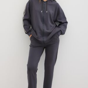 Elastic Waist Cord Detailed Trousers - Brand: Levure - Women & Kids, Baby Clothes Wholesale - TheBS Women