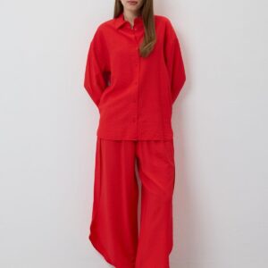 Elastic Waist Slit Pants - Brand: Levure - Women & Kids, Baby Clothes Wholesale - TheBS Women