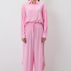 Elastic Waist Slit Pants - Brand: Levure - Women & Kids, Baby Clothes Wholesale - TheBS Women