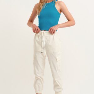 Ribbed Halter Neck Knitted Undershirt - Brand: la & vetta - Women & Kids, Baby Clothes Wholesale - TheBS Women