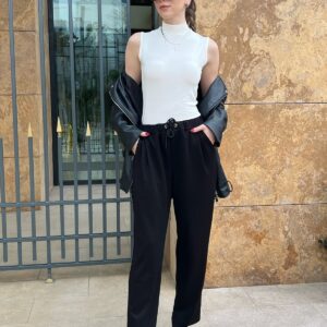 Relaxed Elastic Waist Jogger Pants - Brand: la & vetta - Women & Kids, Baby Clothes Wholesale - TheBS Women