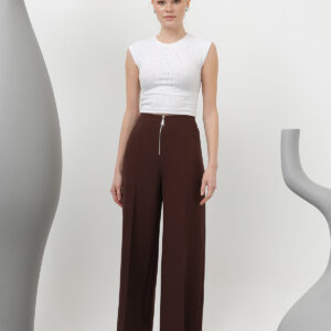 Women's Zipper Detailed Pencil Pants - Brand: Puane - Women & Kids, Baby Clothes Wholesale - TheBS Women