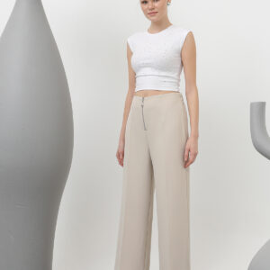 Women's Zipper Detailed Pencil Pants - Brand: Puane - Women & Kids, Baby Clothes Wholesale - TheBS Women