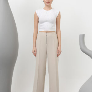 Women's Zipper Detailed Pencil Pants - Brand: Puane - Women & Kids, Baby Clothes Wholesale - TheBS Women