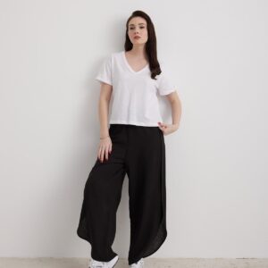 V-Neck Sleeve Folded Tshirt - Brand: Levure - Women & Kids, Baby Clothes Wholesale - TheBS Women