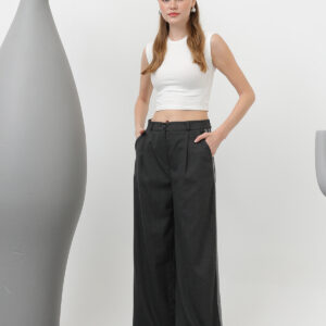 Pleated Trousers With Garnish - Brand: SOUL - Women & Kids, Baby Clothes Wholesale - TheBS Women