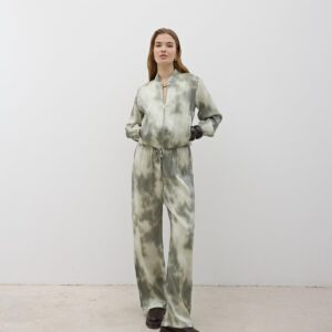 Front Zipper Satin Jacket - Brand: Levure - Women & Kids, Baby Clothes Wholesale - TheBS Women