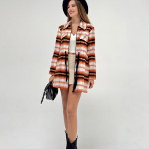 Plaid Coat - Brand: STEPS - Women & Kids, Baby Clothes Wholesale - TheBS Women