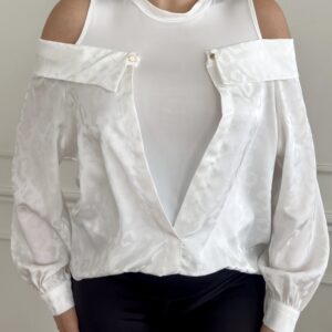 Low Shoulder Collar Blouse - Brand: STEPS - Women & Kids, Baby Clothes Wholesale - TheBS Women