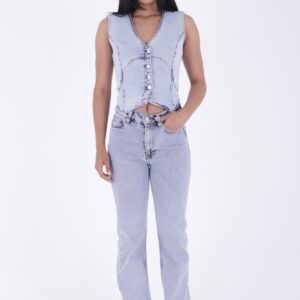 Stitched Leg Loose Leg Relax Jeans - Brand: XLove - Women & Kids, Baby Clothes Wholesale - TheBS Women