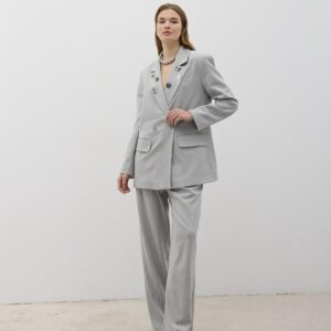 Front Zipper Button Detailed Pants - Brand: Levure - Women & Kids, Baby Clothes Wholesale - TheBS Women