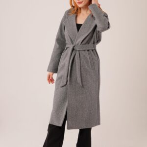 Long LinedCashmere Wholesale Coat - Brand: Lustrin - Women & Kids, Baby Clothes Wholesale - TheBS Women