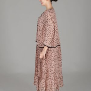 Round Neck Empirme Dress - Brand: GUMANIZE - Women & Kids, Baby Clothes Wholesale - TheBS Women