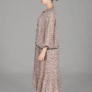 Round Neck Empirme Dress - Brand: GUMANIZE - Women & Kids, Baby Clothes Wholesale - TheBS Women