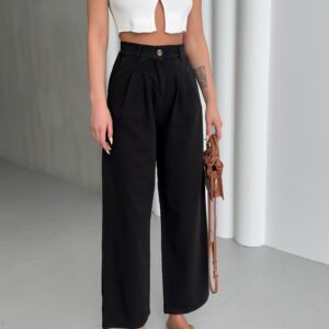 Plain Gabardine Pants - Brand: My Fashion - Women & Kids, Baby Clothes Wholesale - TheBS Women