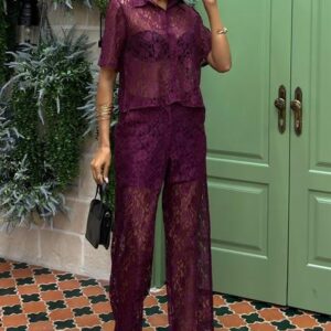Pant Lined Lace Double Suit - Brand: Sobe Istanbul - Women & Kids, Baby Clothes Wholesale - TheBS Women