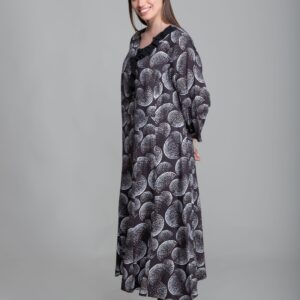 Round Neck Flush Empirme Dress - Brand: GUMANIZE - Women & Kids, Baby Clothes Wholesale - TheBS Women