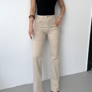 Women's High Waist Half Spanish Leg Antique Jeans - Brand: LACARINO - Women & Kids, Baby Clothes Wholesale - TheBS Women