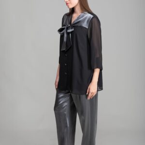 Top Blouse Bottom Pants Chiffon Set - Multicolor - Brand: GUMANIZE - Women & Kids, Baby Clothes Wholesale - TheBS Women