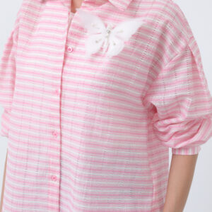 Women's Butterfly Detailed Shirt - Brand: SOUL - Women & Kids, Baby Clothes Wholesale - TheBS Women