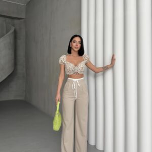 Garnished Pants - Brand: My Fashion - Women & Kids, Baby Clothes Wholesale - TheBS Women