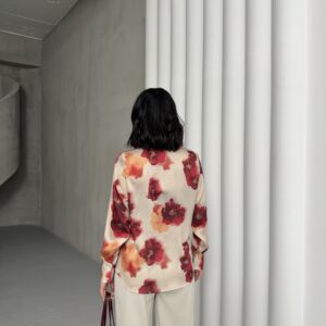 Opener Rose Pattern Shirt - Brand: My Fashion - Women & Kids, Baby Clothes Wholesale - TheBS Women