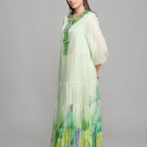 Embroidered Embroidered V Neck Embroidery Dress - Brand: GUMANIZE - Women & Kids, Baby Clothes Wholesale - TheBS Women