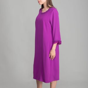 Round Neck Straight Skinny Suzanna Dress - Brand: GUMANIZE - Women & Kids, Baby Clothes Wholesale - TheBS Women