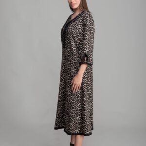 V Neck Knitted Empirme Dress - Brand: GUMANIZE - Women & Kids, Baby Clothes Wholesale - TheBS Women