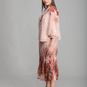 V-Neck Mars Empirme Blouse+Skirt - Brand: GUMANIZE - Women & Kids, Baby Clothes Wholesale - TheBS Women