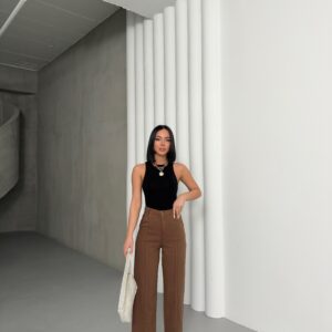 Detailed Gabardine Pants - Brand: My Fashion - Women & Kids, Baby Clothes Wholesale - TheBS Women