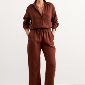 Elastic Waist Mueslin Pants - Brand: Levure - Women & Kids, Baby Clothes Wholesale - TheBS Women