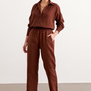 Elastic Waist Mueslin Pants - Brand: Levure - Women & Kids, Baby Clothes Wholesale - TheBS Women