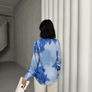 Rose Pattern Shirt With Buds - Brand: My Fashion - Women & Kids, Baby Clothes Wholesale - TheBS Women