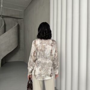 Bird Feather Pattern Shirt - Brand: My Fashion - Women & Kids, Baby Clothes Wholesale - TheBS Women