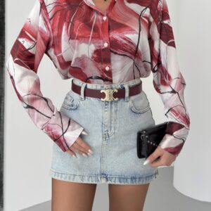 Ebru Pattern Shirt - Brand: My Fashion - Women & Kids, Baby Clothes Wholesale - TheBS Women