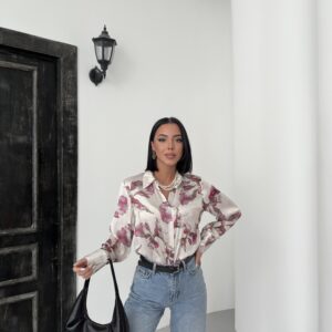 Leaf Pattern Yoryo Shirt - Brand: My Fashion - Women & Kids, Baby Clothes Wholesale - TheBS Women