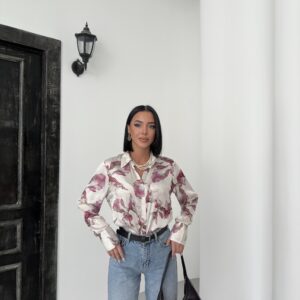 Leaf Pattern Yoryo Shirt - Brand: My Fashion - Women & Kids, Baby Clothes Wholesale - TheBS Women