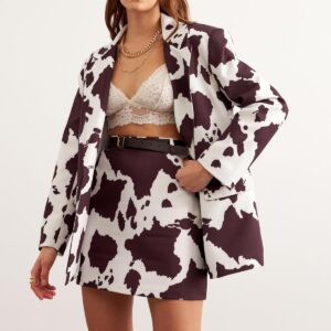 Polka Dot Wadding Jacket Patterned - Multicolor - Brand: Levure - Women & Kids, Baby Clothes Wholesale - TheBS Women