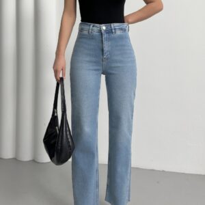 Pocket Detailed Palazzo Jeans - Brand: XLove - Women & Kids, Baby Clothes Wholesale - TheBS Women