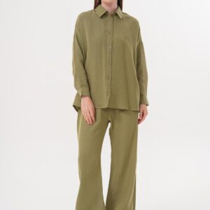 Women's Long Sleeve Oversize Muesli Shirt - Brand: Levure - Women & Kids, Baby Clothes Wholesale - TheBS Women