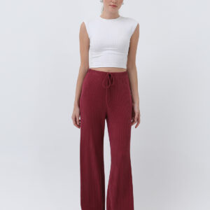 Women's Ribbed Waist Tie Pants - Brand: SOUL - Women & Kids, Baby Clothes Wholesale - TheBS Women
